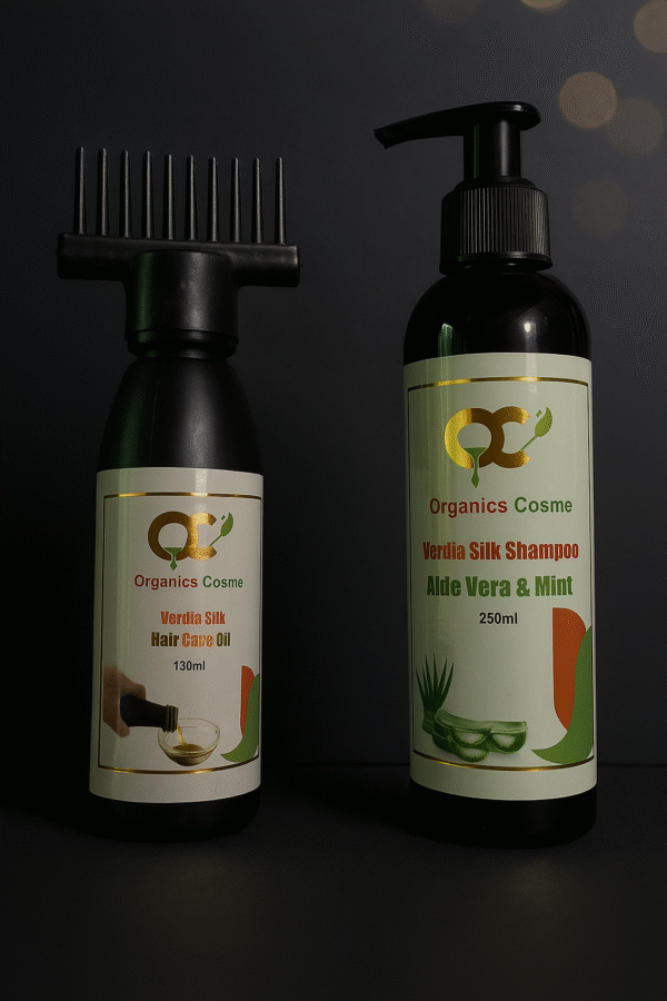 Aloe Vera & Mint Shampoo + Herbal Hair Oil Deal