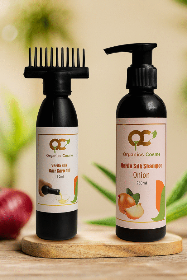 Onion Shampoo & Hair Oil Combo Deal
